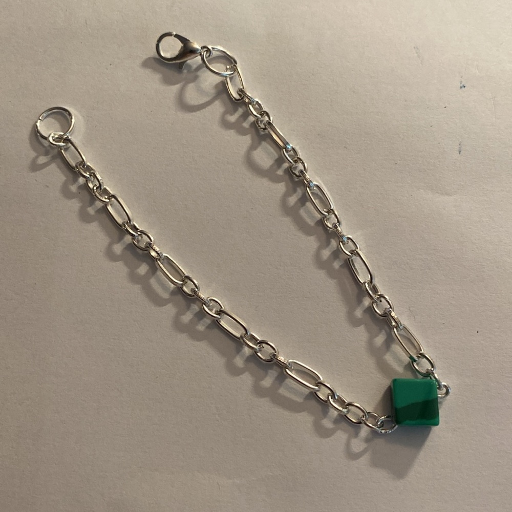 NEW Malachite crystal bracelet